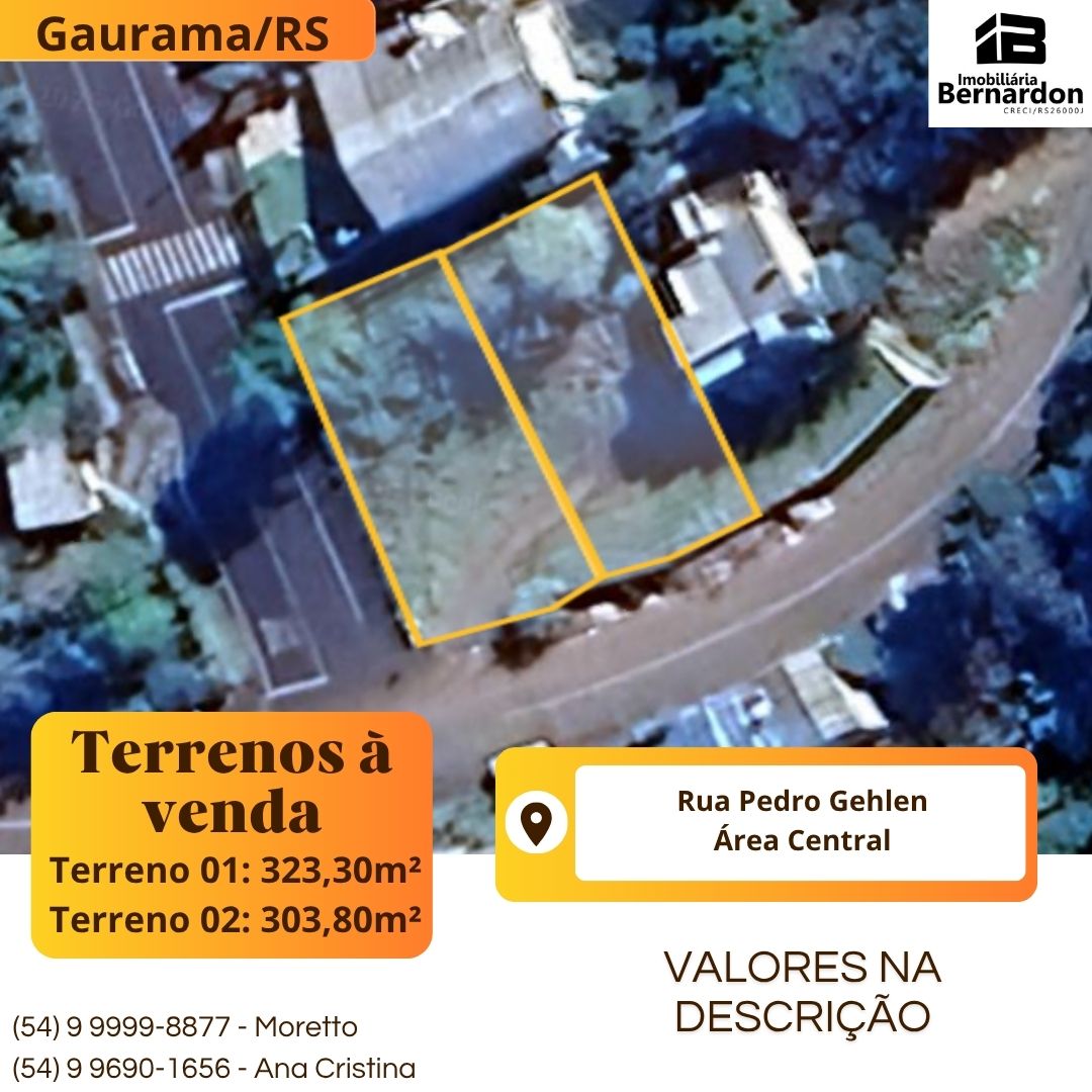 Imagem: Terreno 01 de esquina, no Centro de Gaurama/RS